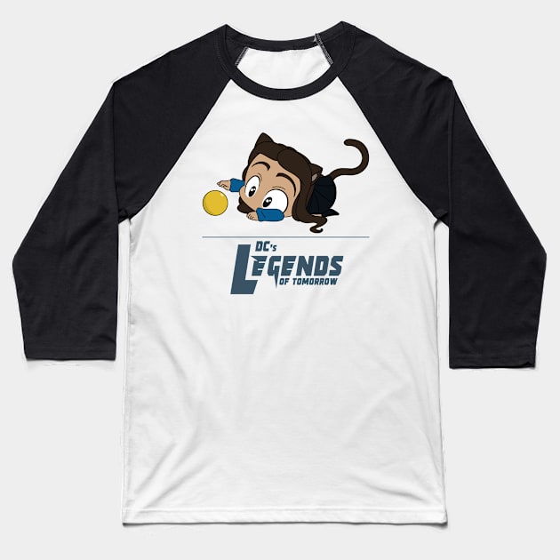 Zaricat Play Time Baseball T-Shirt by RotemChan